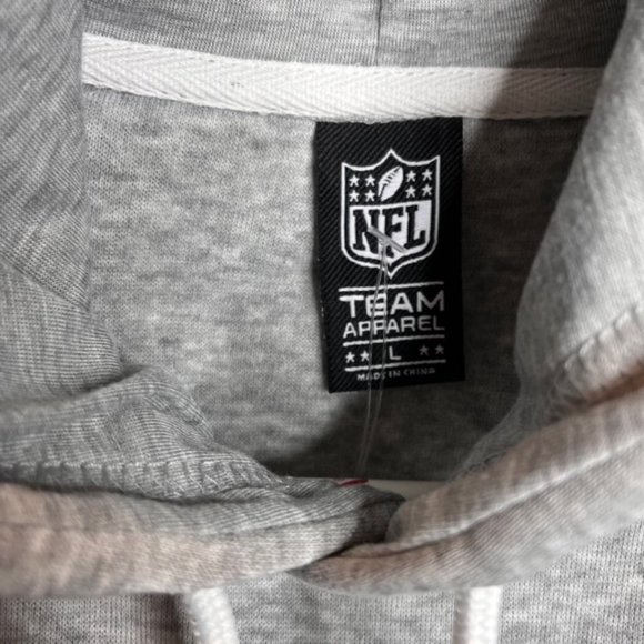 NFL Tampa Bay Buccaneers Gray Hoodie Sweatshirt Large - Picture 3 of 11
